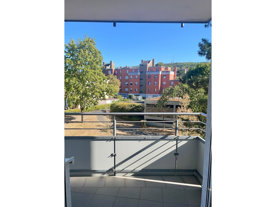 Balkon mit Aussicht