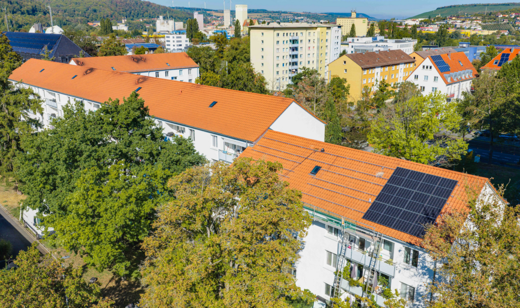 Solarstrom vom eigenen Dach: Pilotprojekt in der Zellerau